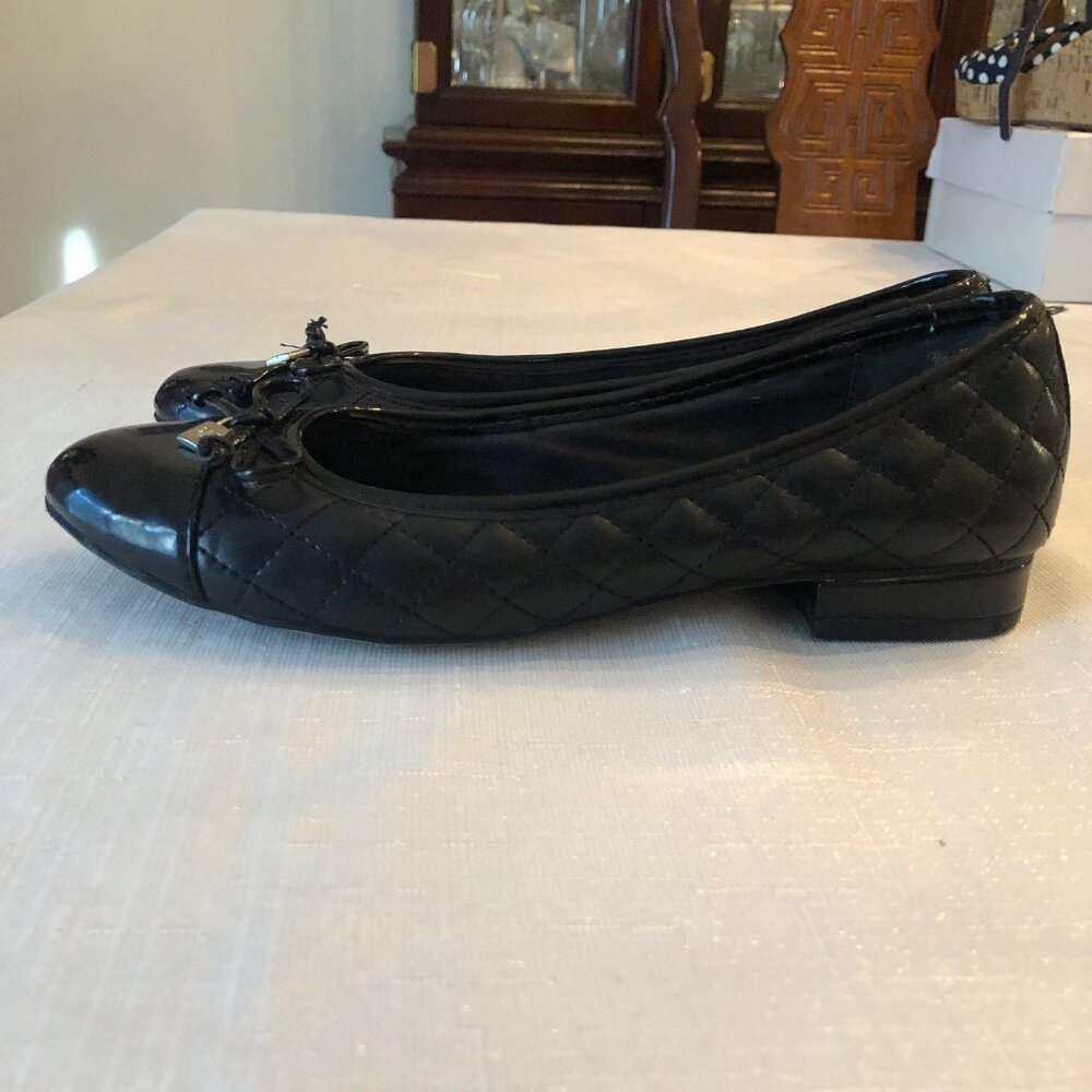Anne Klein Flex Black Ballet Flats - Size 8